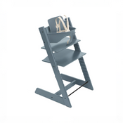Shop Stokke Tripp Trapp High Chair With Baby Set, 2, Fjord Blue at GoodBuy Gear