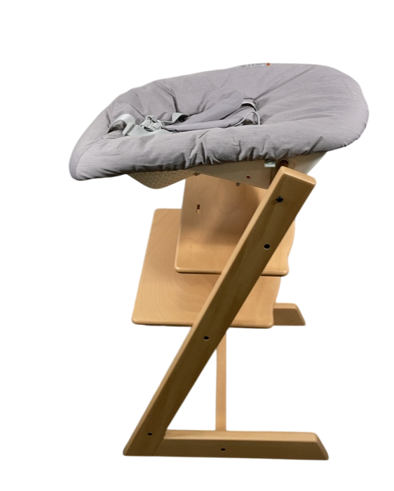 Shop Stokke Tripp Trapp High Chair and Newborn Set Bundle, Natural at GoodBuy Gear