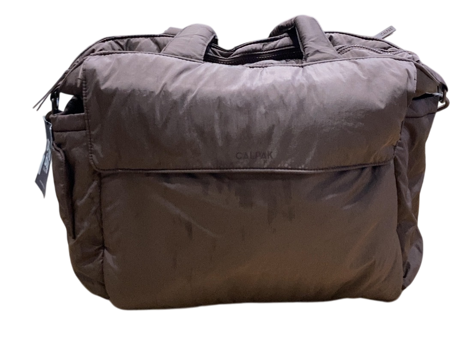 Shop Calpak Diaper Tote Bag With Laptop Sleeve, Hazelnut at GoodBuy Gear