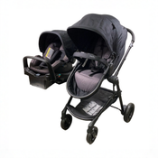 Shop Evenflo Pivot Modular Travel System, 2024, Casual Grey at GoodBuy Gear