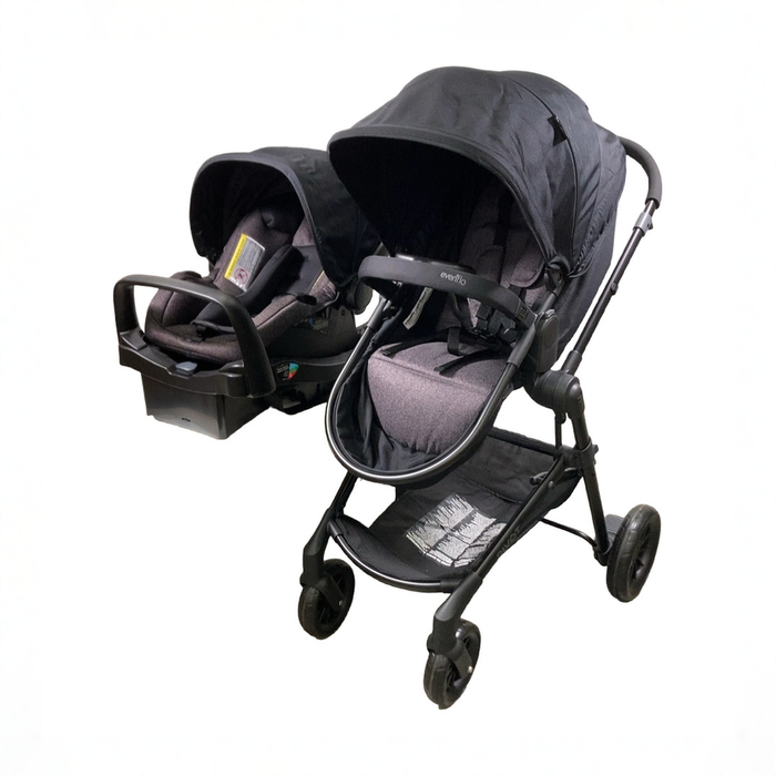 Shop Evenflo Pivot Modular Travel System, 2024, Casual Grey at GoodBuy Gear