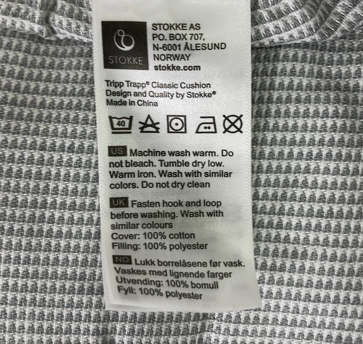 Shop Stokke Tripp Trapp Classic Cushion, Nordic Grey, Version 2.0 at GoodBuy Gear