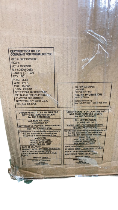 Shop Delta Children LX Deluxe Portable Baby Play Yard With Removable Bassinet and Changing Table, Eclipse at GoodBuy Gear