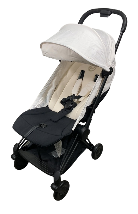 Shop Cybex Coya Stroller, Off White, Matte Black, 2024 at GoodBuy Gear