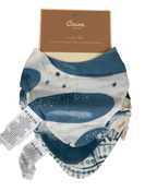 Shop Crane Baby Muslin 3 Piece Bib Set, Caspian at GoodBuy Gear