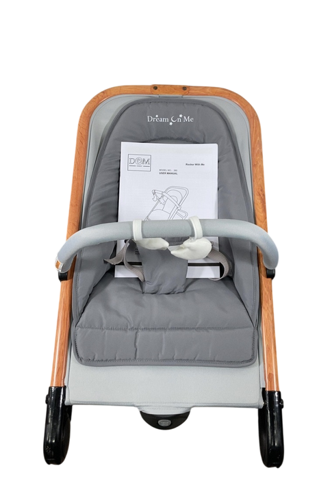 Shop Dream On Me Rock with me 2-in-1 Rocker and Stationary Seat, Grey at GoodBuy Gear