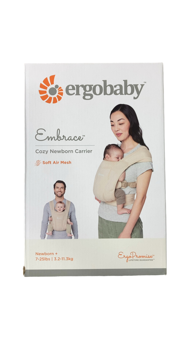 ergobaby embrace newborn carrier soft air mesh Ergobaby Embrace Baby Carrier, Cream, Mesh