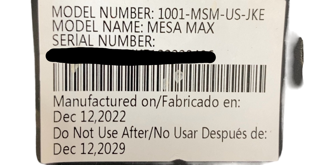 Shop UPPAbaby MESA MAX Infant Car Seat and Base, 2022, Jake (Charcoal) at GoodBuy Gear