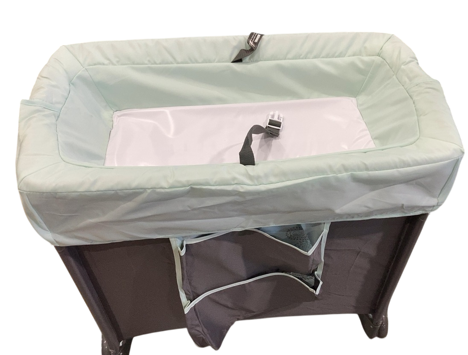 Shop Delta Children LX Deluxe Portable Baby Play Yard With Removable Bassinet and Changing Table, Eclipse at GoodBuy Gear