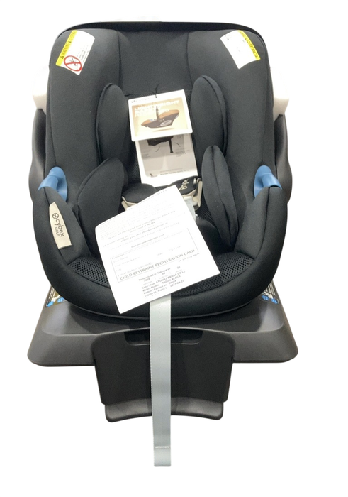 Shop Cybex Aton G2 Infant Car Seat with Load Leg Base, Moon Black, 2025 at GoodBuy Gear