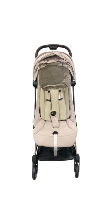 Shop Cybex Coya Stroller, 2024, Cozy Beige, Rose Gold at GoodBuy Gear