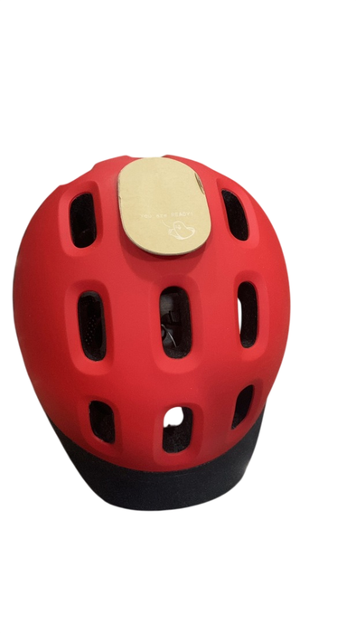 Shop Woom Ready Kids Helmet, Medium, Without Light, Woom Red at GoodBuy Gear