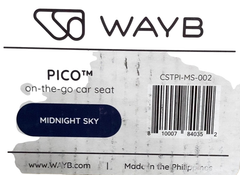 Shop WAYB Pico Portable Car Seat, 2024, Midnight Sky at GoodBuy Gear