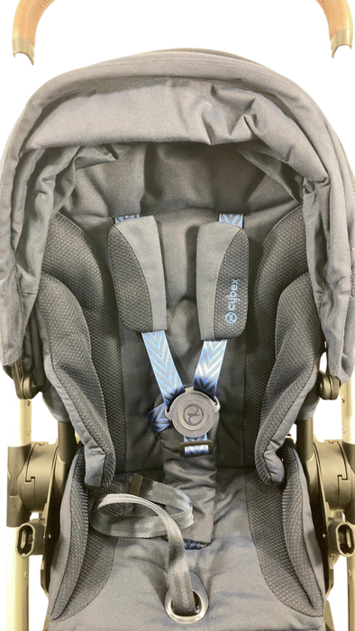 Shop Cybex Balios S Lux Stroller, Silver, Ocean Blue, 2024 at GoodBuy Gear