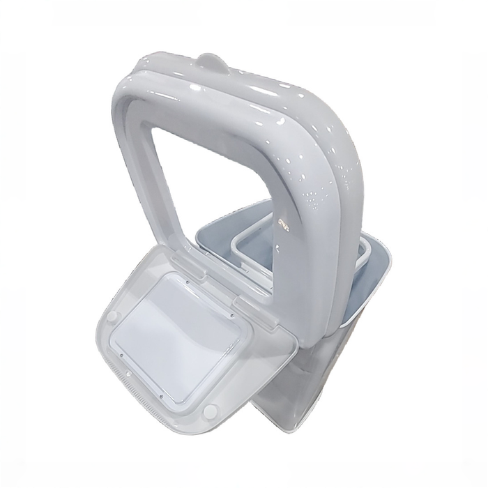Shop Ubbi Stainless Steel Venti Diaper Pail, White at GoodBuy Gear