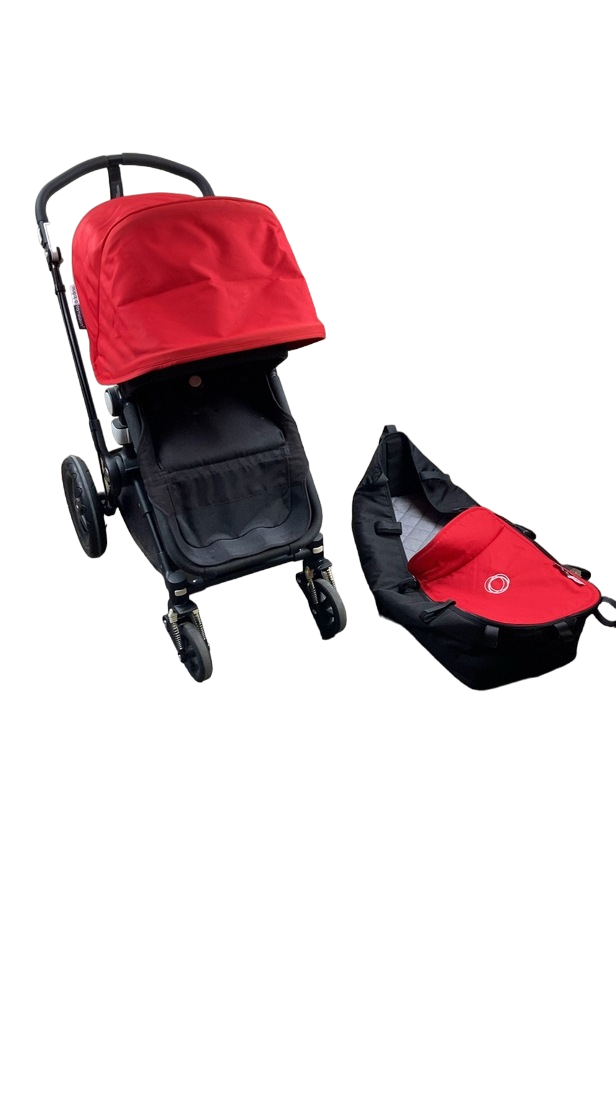 Bugaboo Cameleon 3 Stroller, Red, Black, Black, 2016