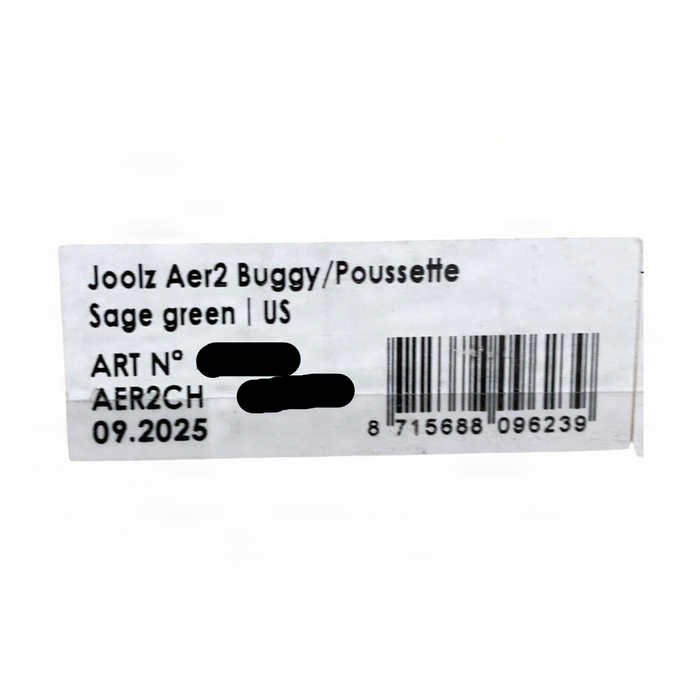 Shop Joolz Aer2 Lightweight Travel Stroller, 2025, Sage Green at GoodBuy Gear