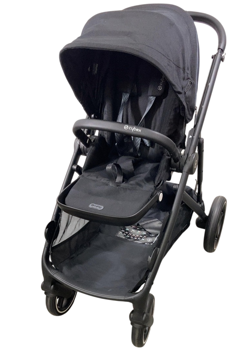 Shop Cybex Gazelle S Modular Stroller, 2024, Black Frame, Moon Black at GoodBuy Gear