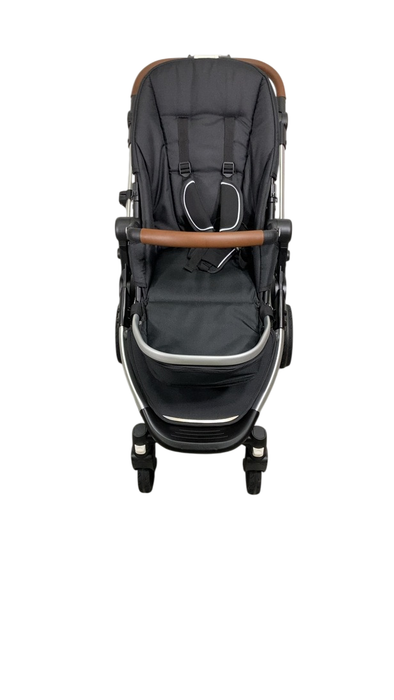 Shop Mockingbird Single 2.0 Stroller, 2024, No Canopy, No Canopy, Silver With Penny Leather at GoodBuy Gear