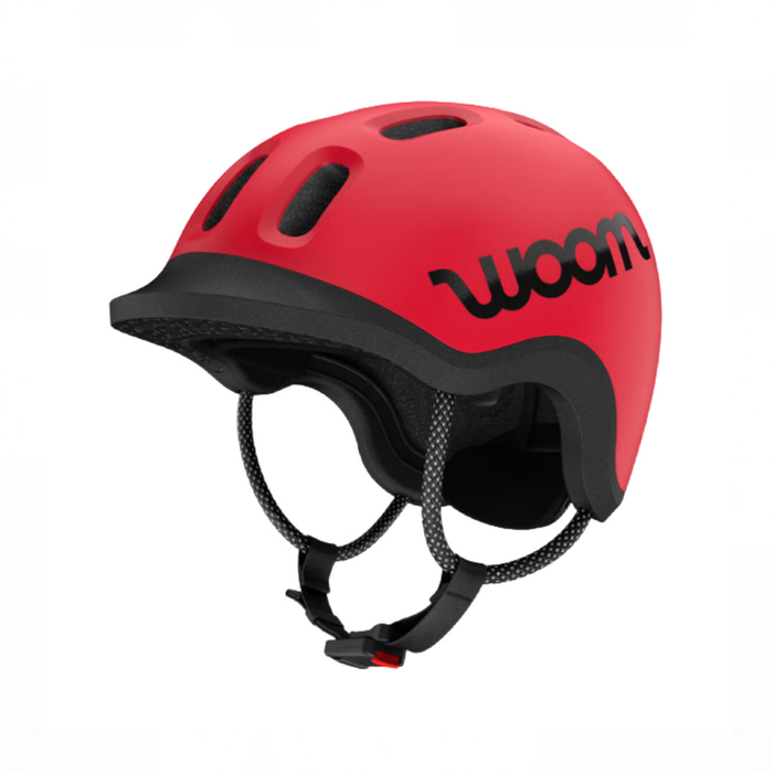 Shop Woom Ready Kids Helmet, Without Light, Woom Red, XSmall at GoodBuy Gear