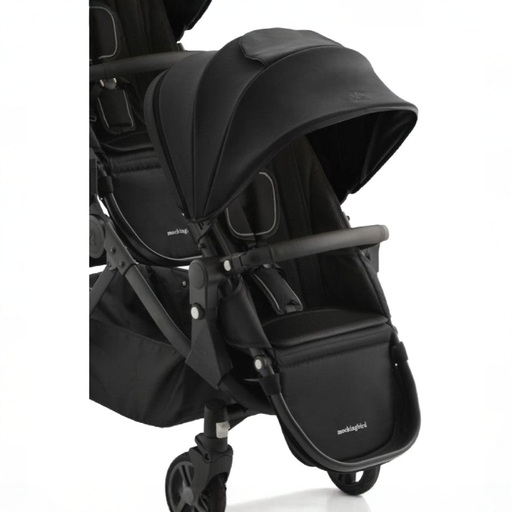 Shop Mockingbird 2nd Seat Kit 3.0, Charcoal with Black Leather, Solid Black at GoodBuy Gear