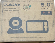 Shop Hello Baby 5 Inch Video Baby Monitor HB6053, White at GoodBuy Gear