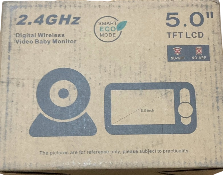 Shop Hello Baby 5 Inch Video Baby Monitor HB6053, White at GoodBuy Gear