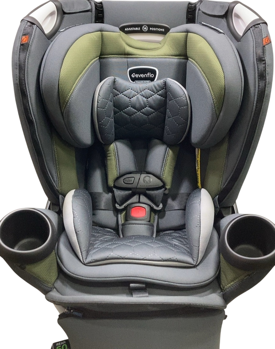 Shop Evenflo Revolve 360 Extend All-in-One Rotating Car Seat with Quick Clean Cover, 2024, Rockland Green at GoodBuy Gear
