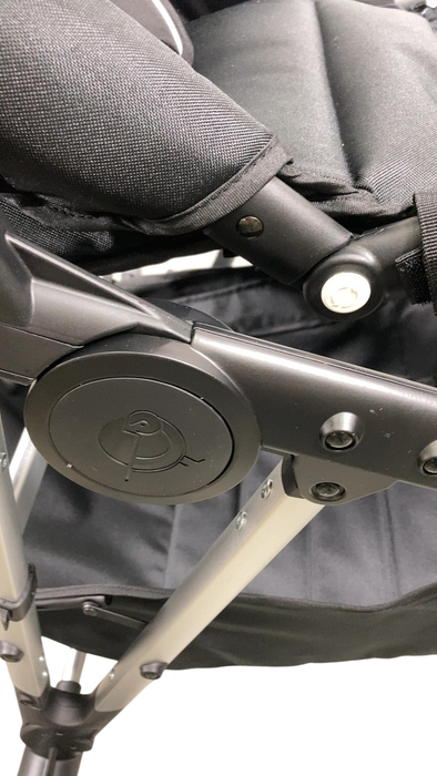 Shop Mockingbird Single to Double 2.0 Stroller, 2025, Black, Silver With Penny Leather, Windowpane at GoodBuy Gear