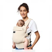 Shop Momcozy 3-in-1 PureHug Baby Carrier, Cotton Linen, Light Amber at GoodBuy Gear