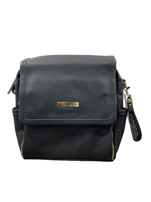 Shop Petunia Pickle Bottom Boxy Backpack Diaper Bag, Black Matte Leatherette at GoodBuy Gear