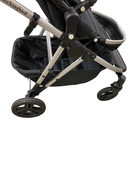 used Mockingbird Single to Double Stroller, 2023, Silver with Black Leather, Windowpane, Black