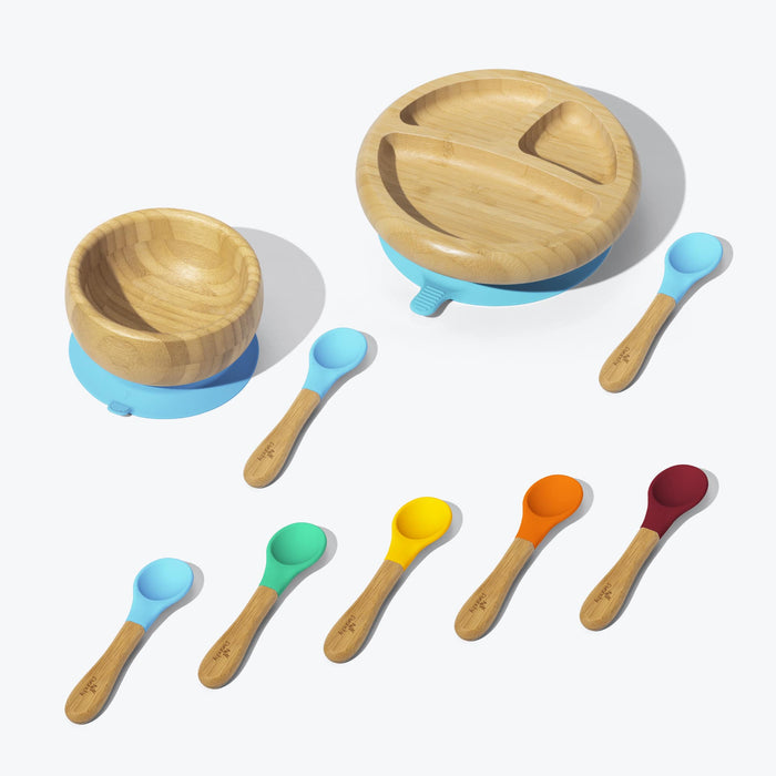 Shop Avanchy Rainbow Baby Gift Set, Blue at GoodBuy Gear