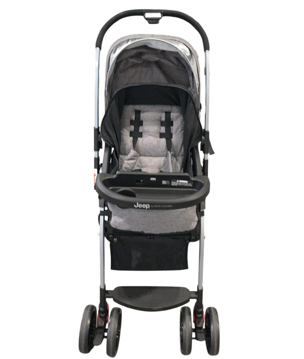 Shop Delta Children Unlimited Jeep Stroller with Reversible Handle, 2024, Grey Tweed at GoodBuy Gear