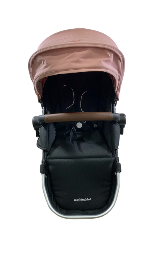 Shop Mockingbird 2nd Seat Kit 2.0, Bloom, Silver With Penny Leather, Windowpane at GoodBuy Gear