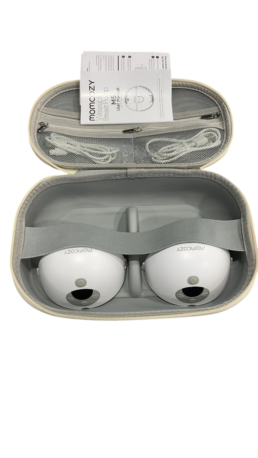 Shop Momcozy All-in-one M5 Double Wearable Breast Pump, Quill Grey at GoodBuy Gear