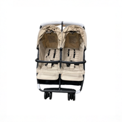 Shop Zoe The Twin V2 Double Stroller, 2025, Sand at GoodBuy Gear