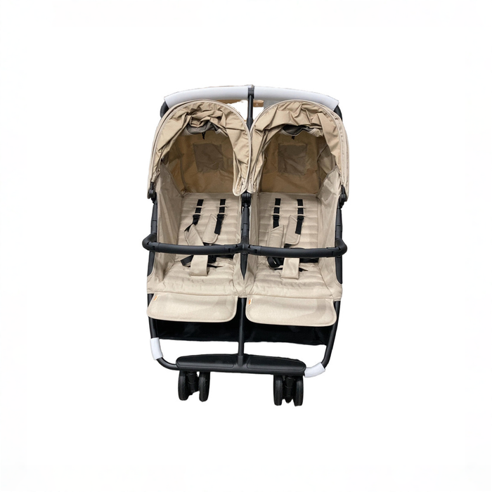 Shop Zoe The Twin V2 Double Stroller, 2025, Sand at GoodBuy Gear