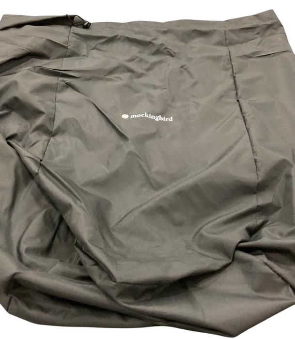 Shop Mockingbird Single to Double 2.0 Stroller, 2025, Black, Silver With Penny Leather, Windowpane at GoodBuy Gear