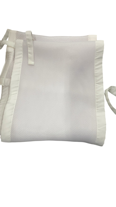 Shop Breathable Baby Mesh Crib Liner, Full Size/2 Sides, White at GoodBuy Gear