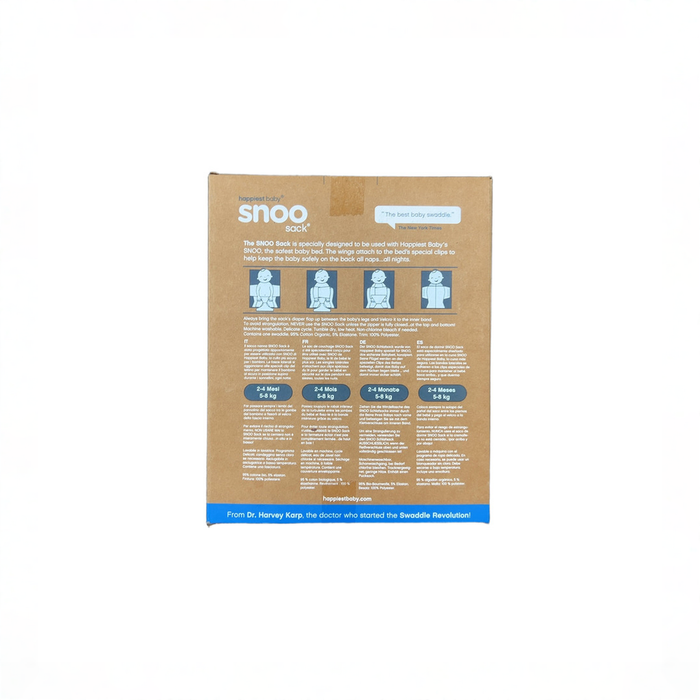 Shop Happiest Baby SNOO Sack, Medium (12-18 lbs), White at GoodBuy Gear