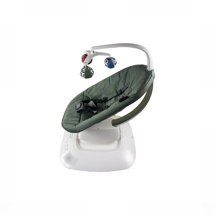 Shop UPPAbaby Mamaroo Smart Swing, Camila (Dark Green Melange) at GoodBuy Gear