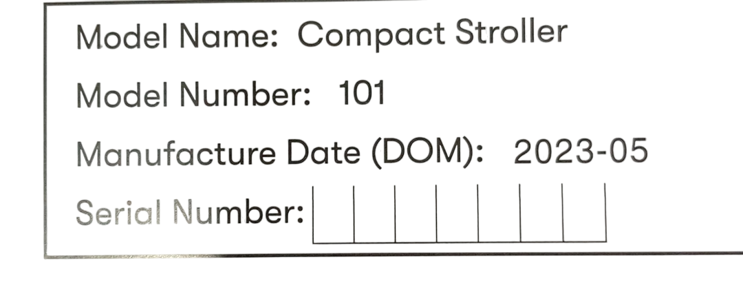 Shop Colugo Compact Stroller, 2023, Cool Grey at GoodBuy Gear