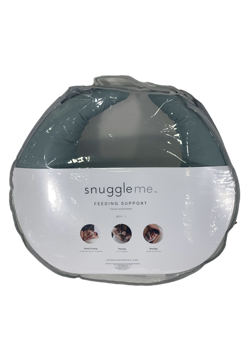 Shop Snuggle Me Organic Feeding And Support Pillow, Slate at GoodBuy Gear