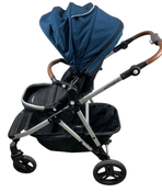 Shop Mockingbird Single to Double 2.0 Stroller, 2024, Sea, Silver With Penny Leather, Windowpane at GoodBuy Gear