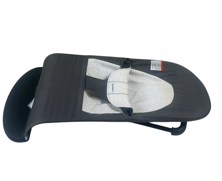 Shop BabyBjorn Bouncer Balance Soft, Black Frame, Dark Gray/Gray at GoodBuy Gear