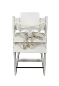 Shop Stokke Tripp Trapp High Chair² with Newborn Set, White, Grey, White with Beige Harness at GoodBuy Gear