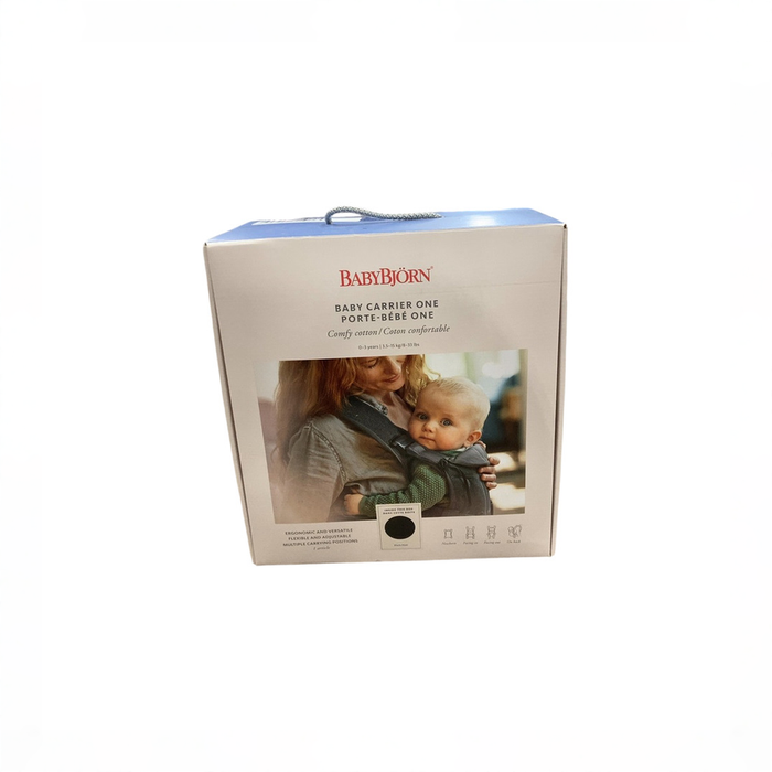 Shop BabyBjorn Baby Carrier One, Black Mesh at GoodBuy Gear