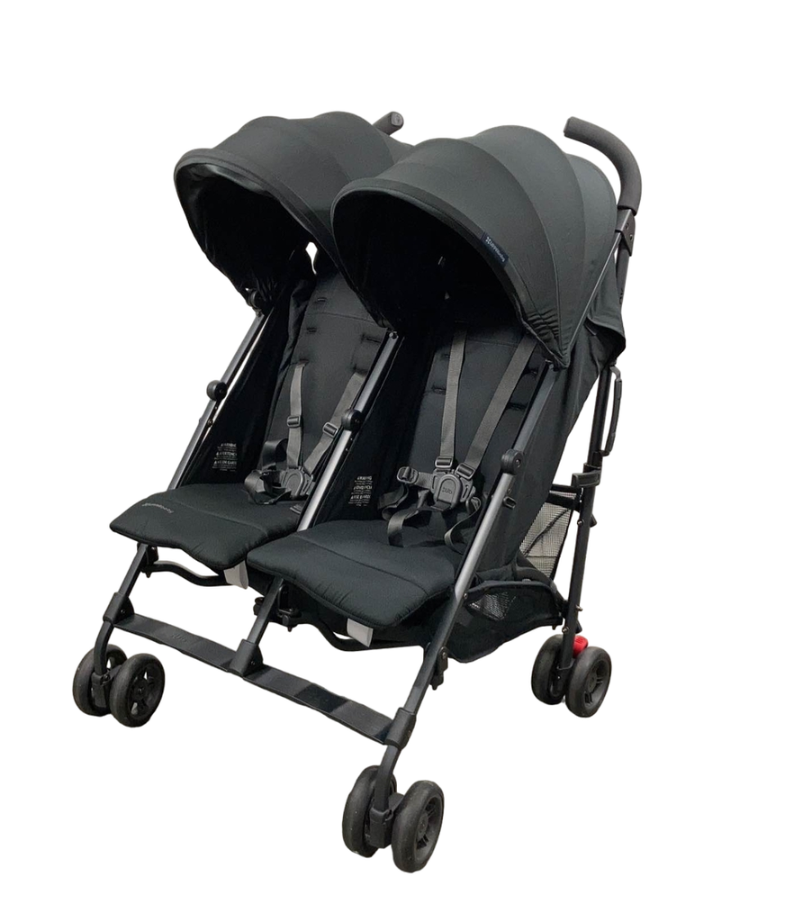 UPPAbaby G-Link V2 Double Stroller, 2022, Jake (Black)