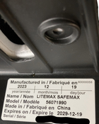 Shop Evenflo LiteMax Infant Car Seat with Anti-Rebound Bar, 2023, Casual Grey at GoodBuy Gear